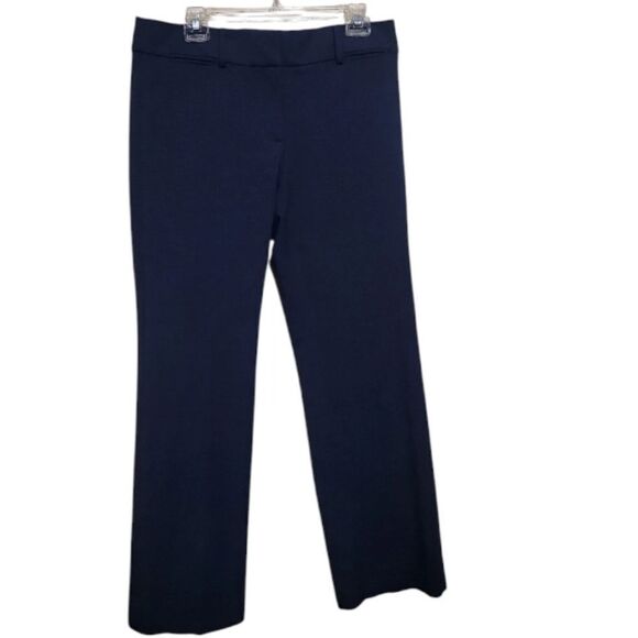LOFT Women's Blue Dress Trouser Straight Leg Pant  Size 8 - Picture 5 of 8